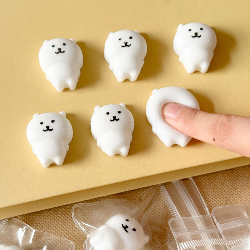 ランチボックス スクイーズ ジョークベア かわいいスクイーズ - Prank Toys のレビューと価格