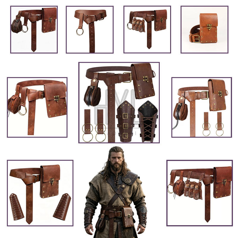 中世バイキングアクセサリーセット レトロスチームパンクコスチ - Costumes のレビューと価格
