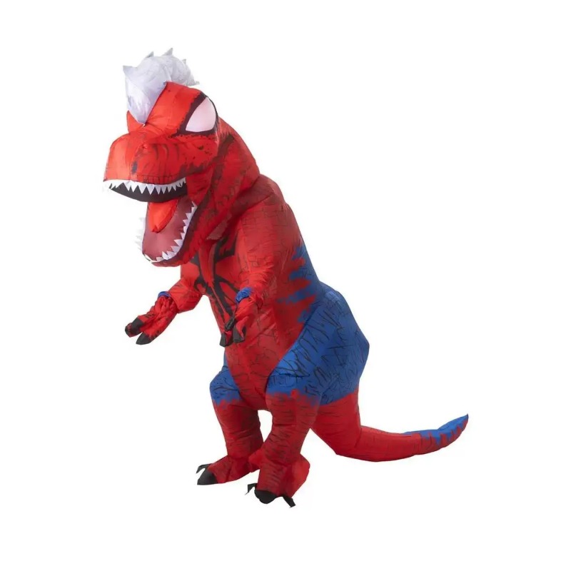 新しい恐竜インフレータブル衣装コスプレアニメスーツ男性面白い - Inflatable Dinosaur Costume Adult のレビューと価格