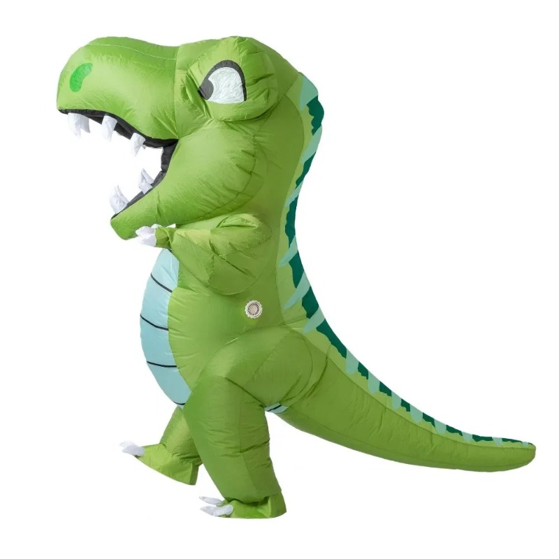 新しい恐竜インフレータブル衣装コスプレアニメスーツ男性面白い - Inflatable Dinosaur Costume Adult のレビューと価格