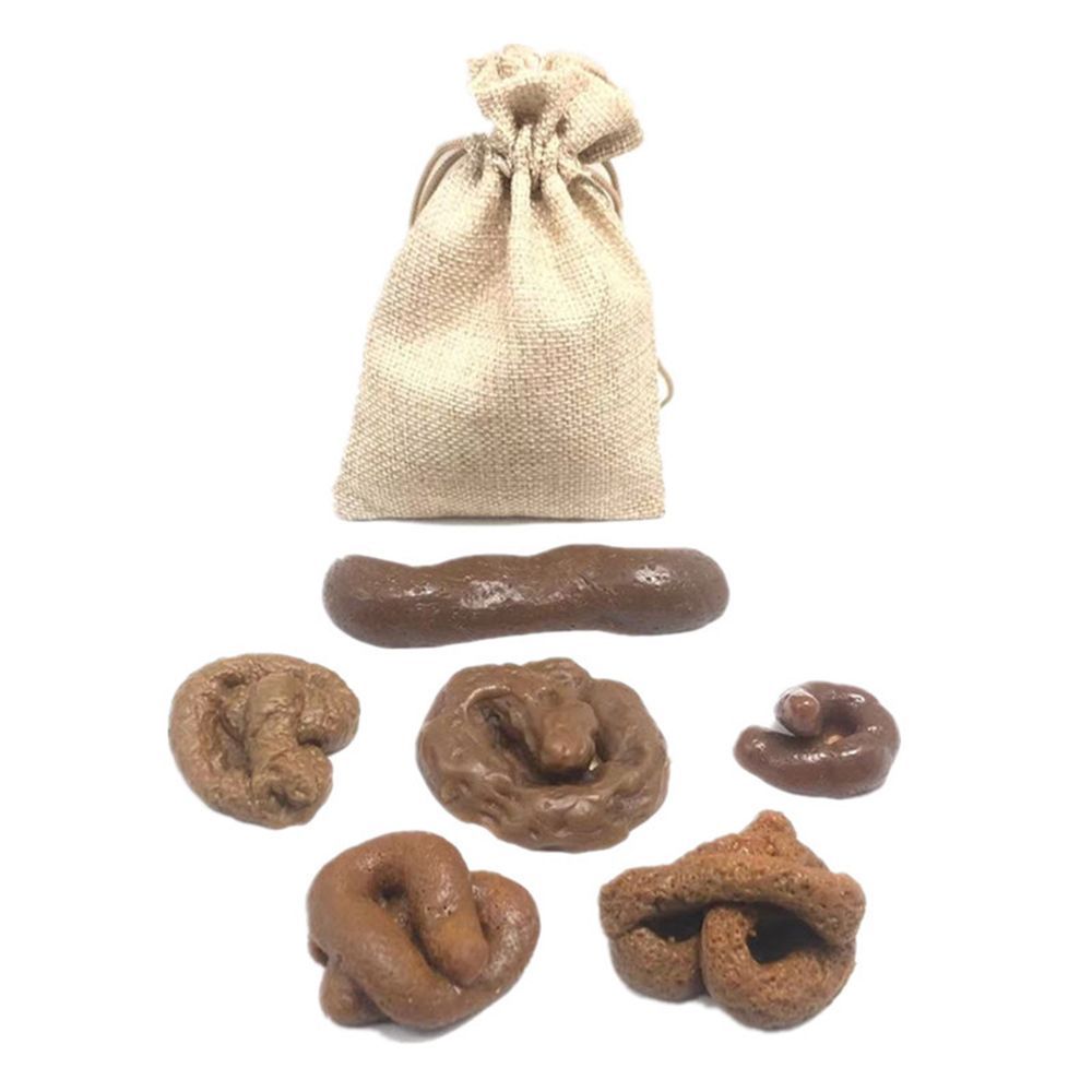 6個入り 便便型 ストレス解消グッズ いたずらグッズ 本物そ - Fake Poop Gag Gift のレビューと価格