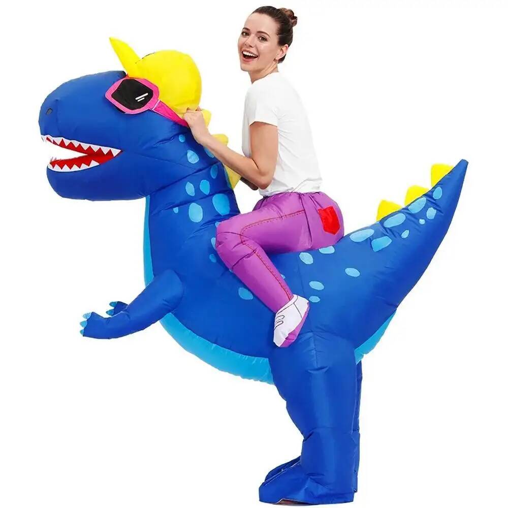 パーティーホットコスチュームマスコットコスチュームエイリアン - Inflatable Dinosaur Costume Adult のレビューと価格