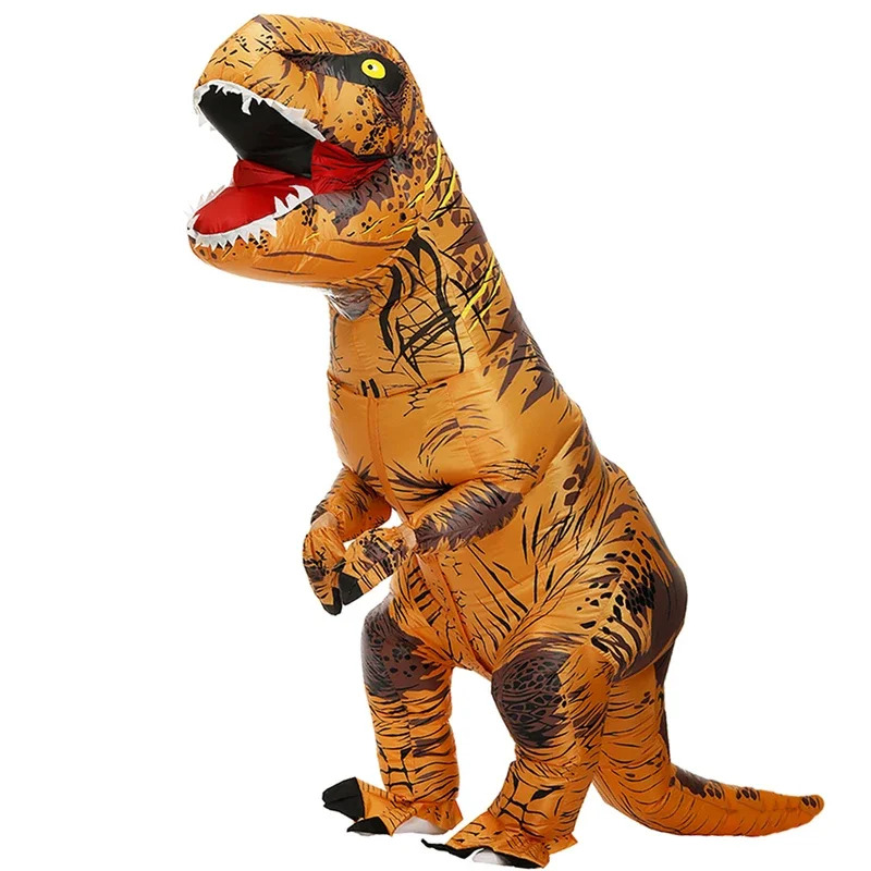 大人用インフレータブル恐竜コスチュームパーティーコスプレファ - Inflatable Dinosaur Costume Adult のレビューと価格