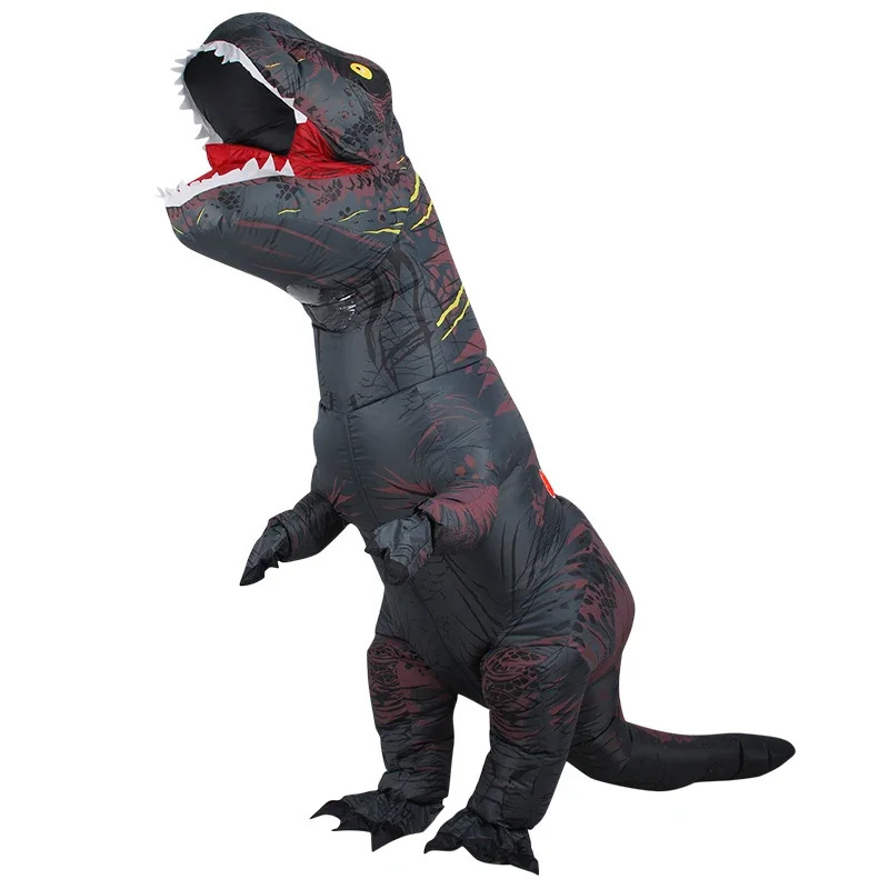 大人用インフレータブル恐竜コスチュームパーティーコスプレファ - Inflatable Dinosaur Costume Adult のレビューと価格