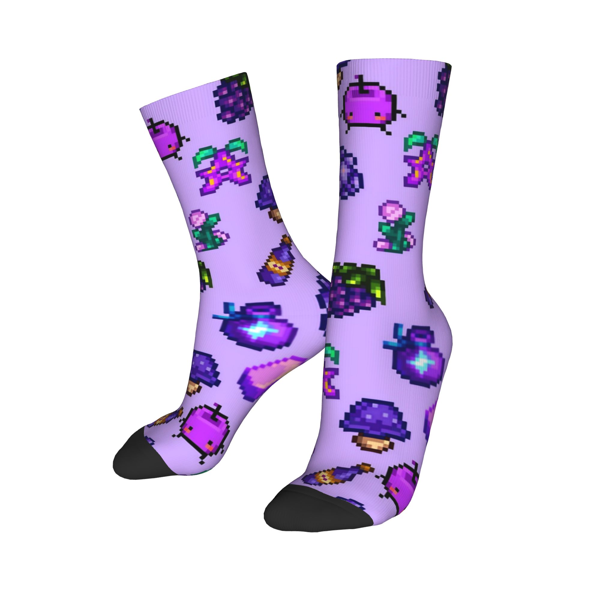 スターデューバレー動物チキンストッキング女性男性靴下通気性面 - Funny Chicken Leg Socks のレビューと価格