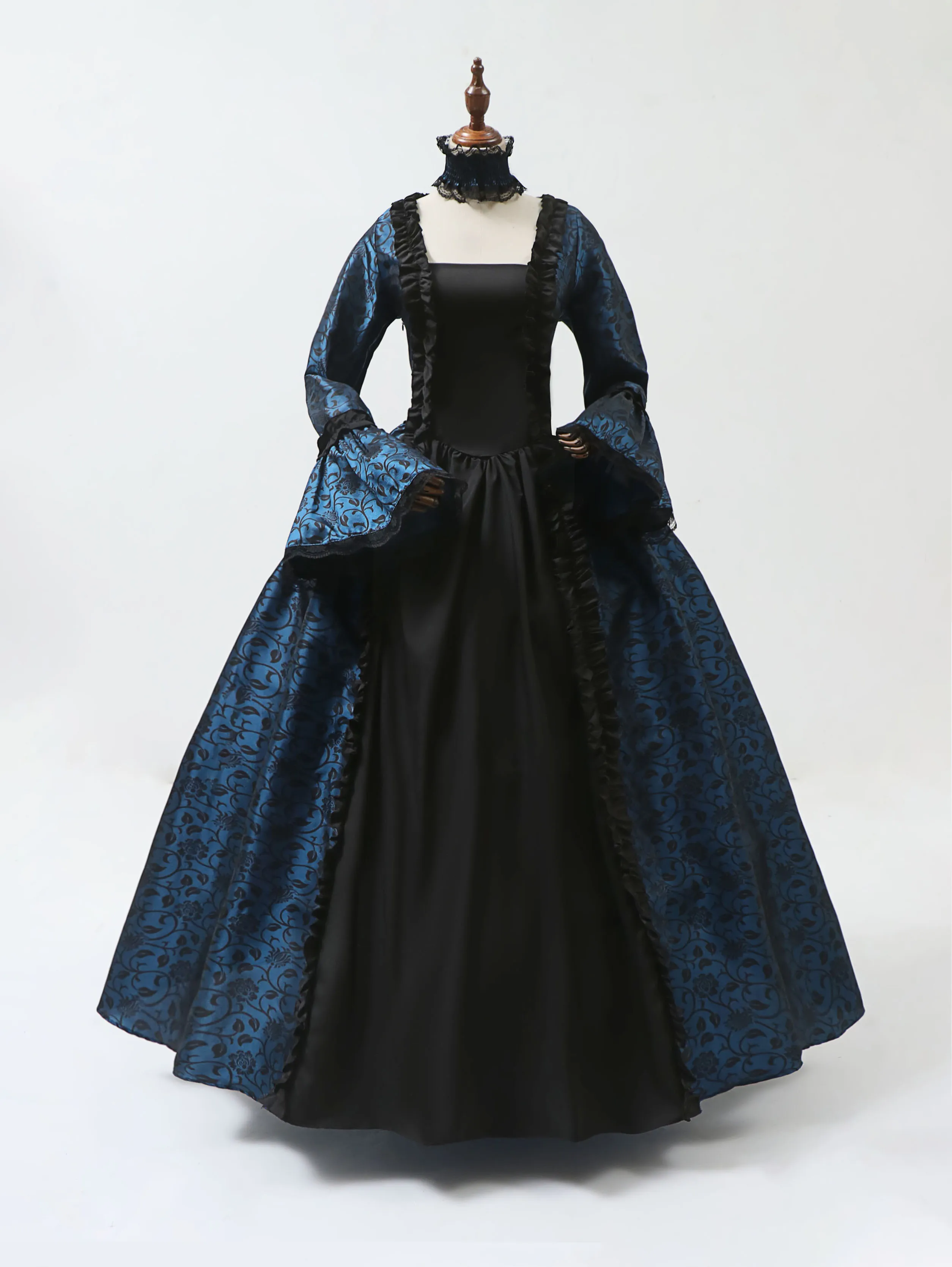 コスプレマリー・アントワネットドレス中世フレアスリーブビクト - Medieval Renaissance Dress Women のレビューと価格
