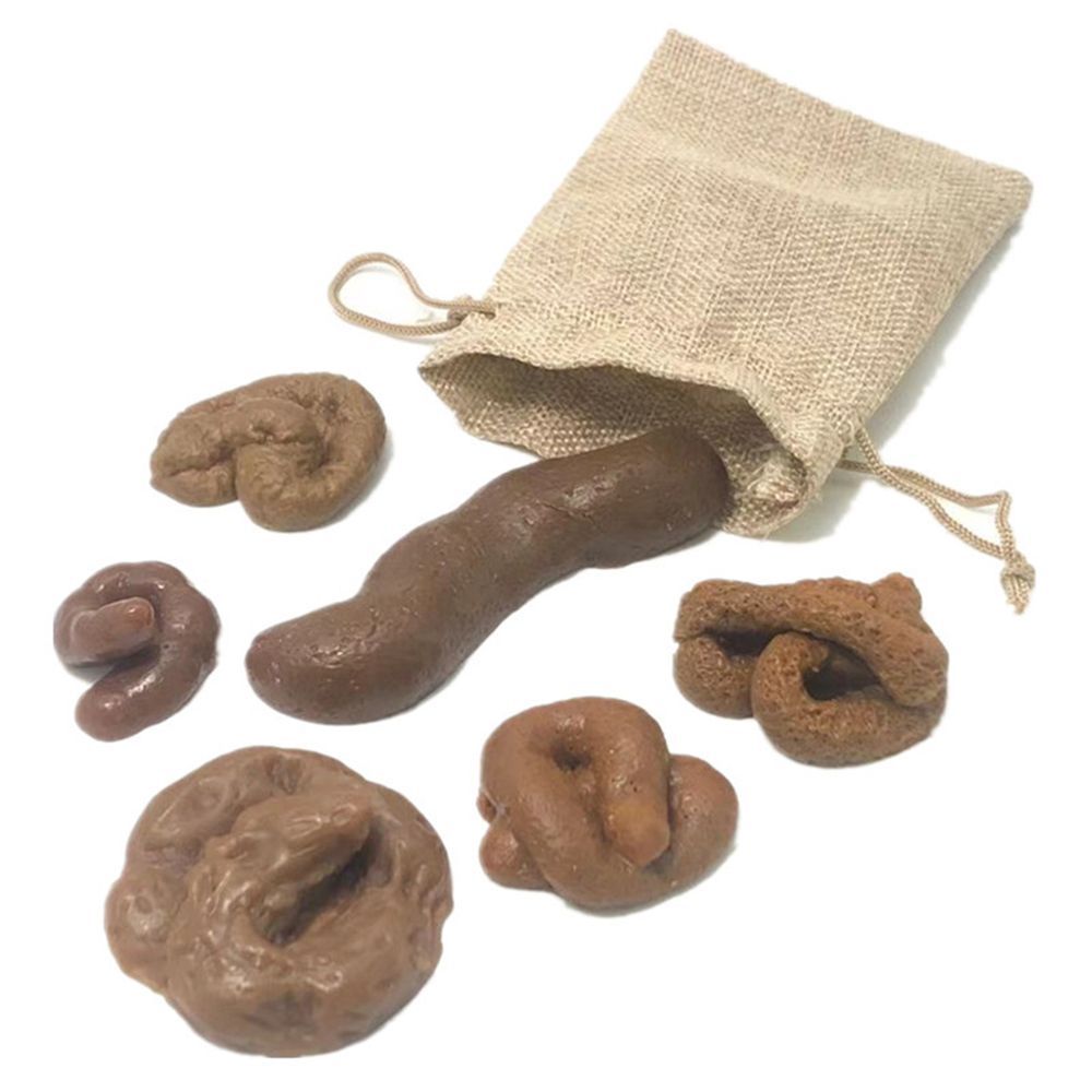 6 個ジョークトリッキーおもちゃガジェットスクイッシュ抗スト - Fake Poop Gag Gift のレビューと価格