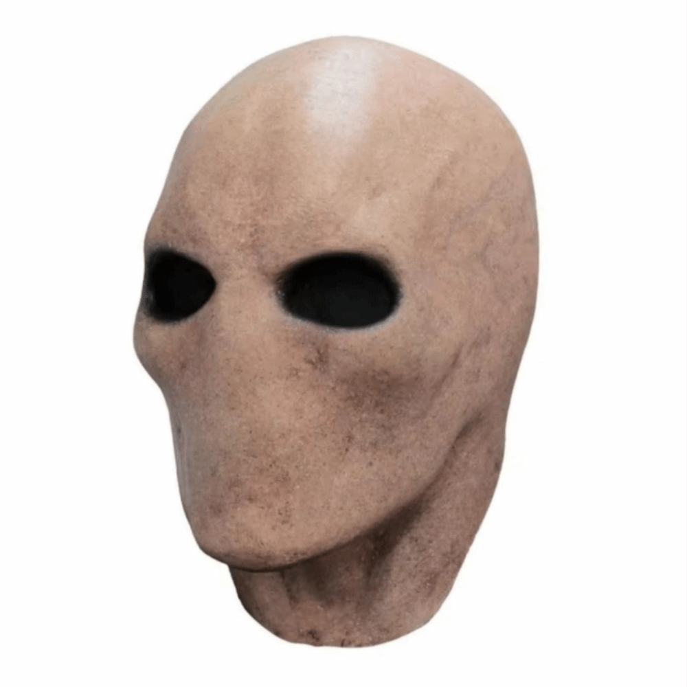 フェイスレスマン ハロウィン スレンダーマンマスク 非毒性  - Latex Alien Mask Realistic のレビューと価格