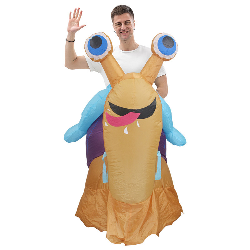 カタツムリの着ぐるみ、インフレータブル衣装、遊園地用、ハロウ - Costumes のレビューと価格