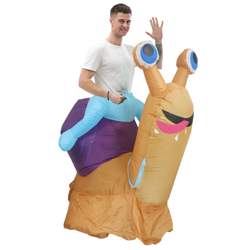 カタツムリの着ぐるみ、インフレータブル衣装、遊園地用、ハロウ - Costumes のレビューと価格