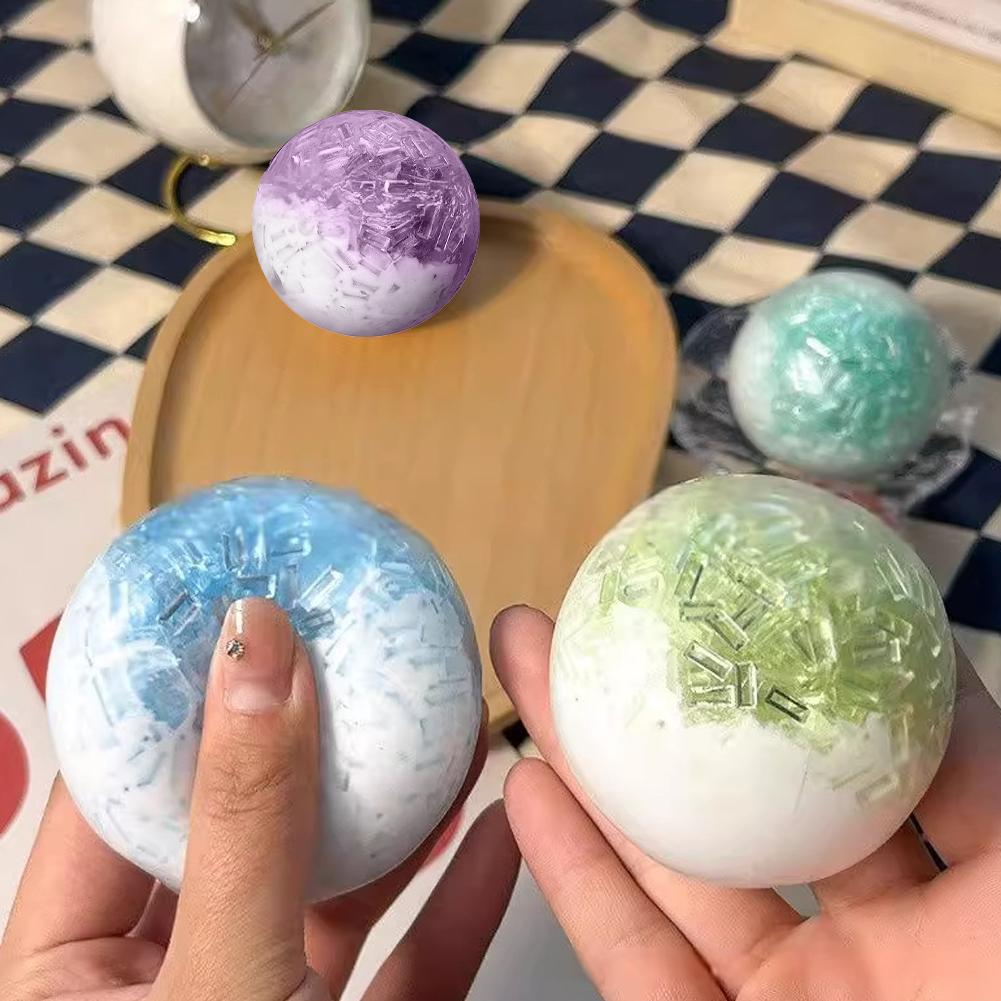 クラッシュクリスタルアイススクイーズボール ソフトTPR成形 - Novelty Gifts のレビューと価格