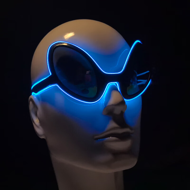 クールライトアップ LED エイリアンメガネ発光 ET メガ - Glow In The Dark Party Glasses のレビューと価格