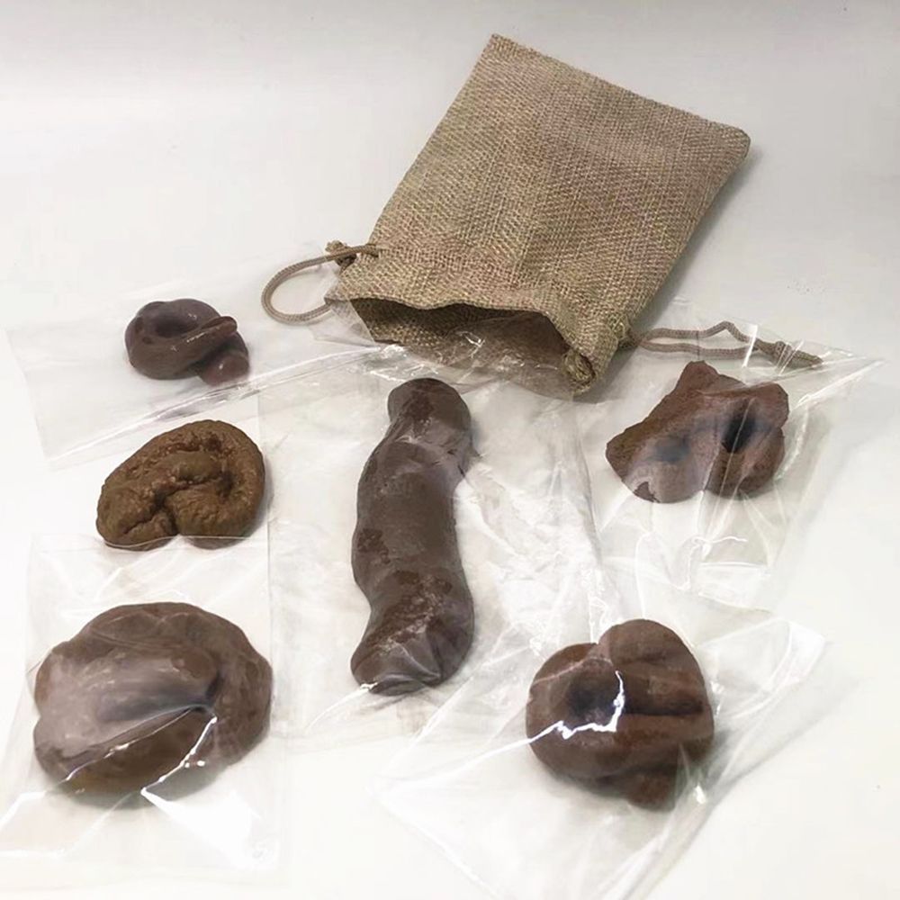 6個セット エイプリルフール フェイクうんち ノベルティ ハ - Fake Poop Gag Gift のレビューと価格